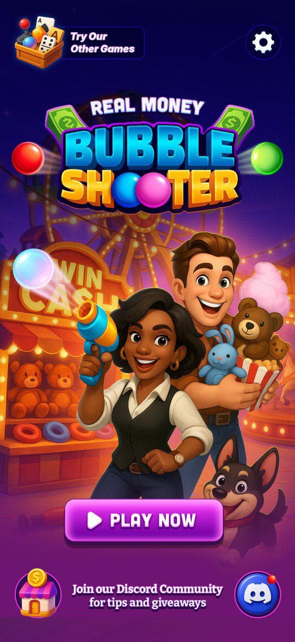 Real Money Bubble Shooter