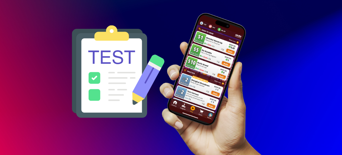 Skillz QA Playtesting – Real U.S. Players. Real Feedback. Real Results.